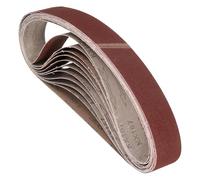 Kozelo 10 Pcs Sanding Belts 50mm x 1067mm 100 Grit Aluminum Oxide Abrasive Sandpaper for Belt Sander Metal Grinding Wood Working Weld Rust Removal
