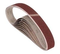 Kozelo 10 Pcs Sanding Belts 50mm x 686mm 60 Grit Aluminum Oxide Abrasive Sandpaper for Belt Sander Metal Grinding Wood Working Weld Rust Removal