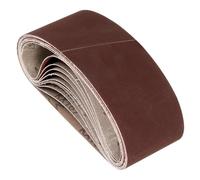 Kozelo 10 Pcs Sanding Belts 76mm x 457mm 400 Grit Aluminum Oxide Abrasive Sandpaper for Belt Sander Metal Grinding Wood Working Weld Rust Removal