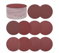 Kozelo 100 Pack Sanding Disc Kit 100mm 4 Inch 40/60/80/120/180/240/320/400/600/800 Grit Hook and Loop Random Orbital Sandpaper for Drywall Sander Wood Metal