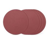 Kozelo 100 Pcs Sanding Discs 25 mm 600 Grit Hook and Loop Random Orbital Sandpapers Suitable for Drywall Sander Wood Metal Furniture, Red