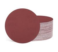 Kozelo 100 Pcs Sanding Discs 76 mm 600 Grit Hook and Loop Random Orbital Sandpapers Suitable for Drywall Sander Wood Metal Furniture, Red