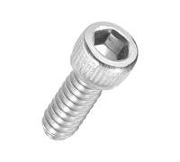 Kozelo 100pcs Socket Head Cap Screws - [#6-32 x 3/8"] UNC 304 Stainless Steel Allen Socket Drive for Electrical Motor 3D Printing Fan Engine Replacement Use, Silver