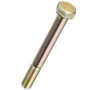 Kozelo 10Pcs Hex Head Screws Bolts-3/8"-16x3-1/2" Carbon Steel Grade 5
