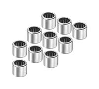 Kozelo 10pcs HK1012 Needle Roller Bearings - [10mm x 14mm x 12mm] Open End for Gearbox Use, Chrome Steel Rollers