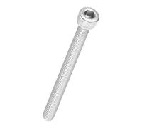 Kozelo 10pcs Socket Head Cap Screws - [M5-0.8 x 60mm] 304 Stainless Steel Allen Socket Drive for Electrical Motor 3D Printing Fan Engine Replacement Use, Silver