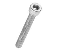 Kozelo 10pcs Socket Head Cap Screws - [M8-1.25 x 60mm] 304 Stainless Steel Allen Socket Drive for Electrical Motor 3D Printing Fan Engine Replacement Use, Silver