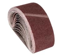 Kozelo 12 Pack Sanding Belt, 60 x 260mm 40/60/80/120 Grits Aluminum Oxide Abrasive Belt Sander Paper Suitable for Belt Sander Metal Grinding Wood Working and Weld Rust Removal