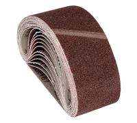 Kozelo 18 Pcs Sanding Belts 64mm x 406mm 40 Grit Aluminum Oxide Abrasive Sandpaper for Belt Sander Metal Grinding Wood Working Weld Rust Removal