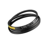 Kozelo 1pcs A-1626 V-Belts - [1659mm Pitch Length x 12mm Width x 8mm Thickness] A-Section Rubber Transmission Belt for Drive Systems, Black