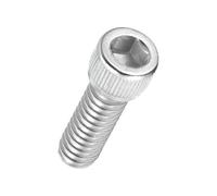 Kozelo 25pcs Socket Head Cap Screws - [1/4"-20 x 3/4"] UNC 304 Stainless Steel Allen Socket Drive for Electrical Motor 3D Printing Fan Engine Replacement Use, Silver