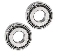 Kozelo 2pcs 30203 Tapered Roller Bearing - [17mm x 40mm x 12mm] Chrome Steel Bearing Cone and Cup Set for Conveyor System Use