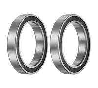 Kozelo 2pcs 6806-2RS Deep Groove Ball Bearings - [30mm Bore x 42mm OD x 7mm Thick] Double Sealed P5 Bearing for Gearboxes Conveyors, Chrome Steel, Z3