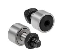 Kozelo 2pcs CF8/KR19 Cam Follower Bolt-type Needle Roller Bearing - [ M8x1.25mm Male Thread 11mm Roller Diameter ] Stud Type Miniature Track Roller Bearings for Machine Tool Use