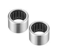 Kozelo 2pcs HK1718 Needle Roller Bearings - [17mm Bore Dia x 23mm OD x 18mm Width] with Steel Cage for Agricultural Equipment Use, Open End