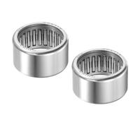 Kozelo 2pcs SCE118 Needle Roller Bearings - [11/16" Bore Dia x 7/8" OD x 1/2" Width] Chrome Steel with Cage Assembly for Agricultural Construction Equipment