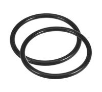 Kozelo 2Pcs Universal Sewing Machine Motor Stretchable Belt - [ 17"(440mm) Perimeter x 8.6mm Thick]for Household Sewing Machines Accessories Use, Black