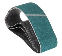 Kozelo 3 Pack Sanding Belts 100mm x 915mm 24 Grit Zirconia Abrasive Belt Sander Paper for Belt Sander Metal Grinding Wood Working Weld Rust Removal