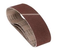Kozelo 3 Pcs Sanding Belts 152mm x 1220mm 120 Grit Aluminum Oxide Abrasive Sandpaper for Belt Sander Metal Grinding Wood Working Weld Rust Removal