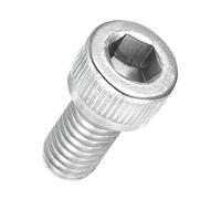 Kozelo 30pcs Socket Head Cap Screws - [M6-1 x 12mm] 304 Stainless Steel Allen Socket Drive for Electrical Motor 3D Printing Fan Engine Replacement Use, Silver