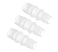 Kozelo 3pcs Plastic Hose Barb Fittings 15mm to 20mm Barbed Splicer | Mender Joint Adapter for Aquarium, Home Machines, Massage Bathtubs, and Irrigation Systems