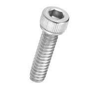 Kozelo 50pcs Socket Head Cap Screws - [#10-32 x 3/4"] 304 Stainless Steel Allen Socket Drive for Electrical Motor 3D Printing Fan Engine Replacement Use, Silver