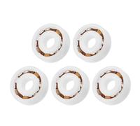 Kozelo 5Pcs 603 POM Plastic Bearing - [3x9x3mm] Open-Type Bearing for High Precision and High Speed Operation, Single Row, Glass Ball and Nylon Cage