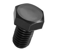 Kozelo 8 Pcs Hex Head Screws Bolts - [M12-1.75x20] Carbon Steel Grade 10.9 Fully Threaded Hex Tap Metric Hexagon Head Machine Bolts Right Hand External Hex Drive, Black