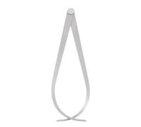 Kozelo Firm Joint Outside Caliper - [12 Inch] Stainless Metal Firm Friction Joint Measurement Tool for Size Measuring Use, Silver Tone