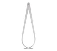 Kozelo Firm Joint Outside Caliper - [16 Inch] Stainless Metal Firm Friction Joint Measurement Tool for Size Measuring Use, Silver Tone