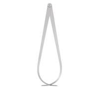 Kozelo Firm Joint Outside Caliper - [20 Inch] Stainless Metal Firm Friction Joint Measurement Tool for Size Measuring Use, Silver Tone