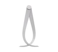 Kozelo Firm Joint Outside Caliper - [6 Inch] Stainless Metal Firm Friction Joint Measurement Tool for Size Measuring Use, Silver Tone