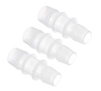 Kozelo Pack of 3 Plastic Hose Barb Fittings 1/2" Hose Barb to 5/8" Fittings | Mender Joint Adapter for Aquarium, Home Machines, Massage Bathtubs, and Irrigation Systems