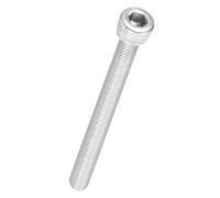 Kozelo Socket Head Cap Screws M5-0.8x55mm 304 Stainless Steel Silver 4pcs