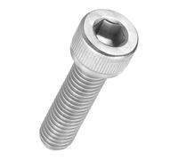 Kozelo Socket Head Cap Screws M8-1.25x28mm 304 Stainless Steel Silver 10pcs
