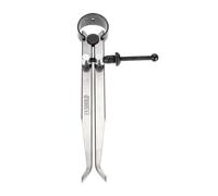 Kozelo Spring Inside Caliper - [7 Inch] Stainless Steel Spring Caliper Straight-Leg Measurement Tool for Size Measuring Use, Silver Tone