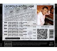 Leopold Kozeluch Kozeluch: Complete Keyboard Sonatas - Volume 4 (CD) (US IMPORT)