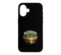 Kozhikode Vibes Vintage Kerala Backwaters Case for iPhone 16