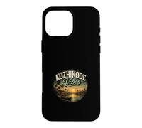 Kozhikode Vibes Vintage Kerala Backwaters Case for iPhone 16 Pro Max