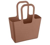 Koziol Bag XL Robust Shopper - Durable Stable Waterproof Easy Care Shopping Office Travel Picnic Storage, Mocha Mousse, X-Large