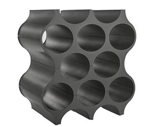 Koziol Bottle rack SET-UP, deep grey