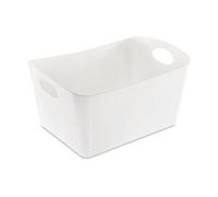 Koziol Boxxx storage box L 15 l Recycled white