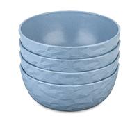 Koziol Club bowl Ø16.2 cm 4-pack biocircular thermoplastic Nature flower blue