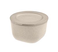Koziol Connect bowl with lid 1 L biocircular thermoplastic Nature desert sand