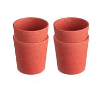 Koziol Connect cup S 19 cl 4-pack Natural coral