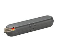 Koziol Cutlery Case, Modern, Cutlery Bag, Plastic, Nature Ash Grey