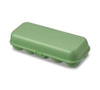 EGGS TO GO Egg Box Natural Leaf Green