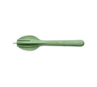 Koziol Klikk cutlery 3 pieces Natural leaf green