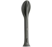 Koziol Klikk Pocket 4036701 Cutlery Set 3-Piece Natural Ash Grey