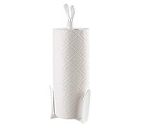 koziol ROGER Paper Towel Stand / Kitchen Roll Holder, solid white
